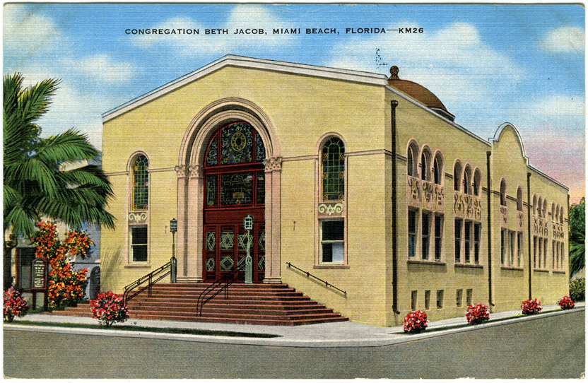 Beth Jacob synagogue in Miami Beach, 1936
