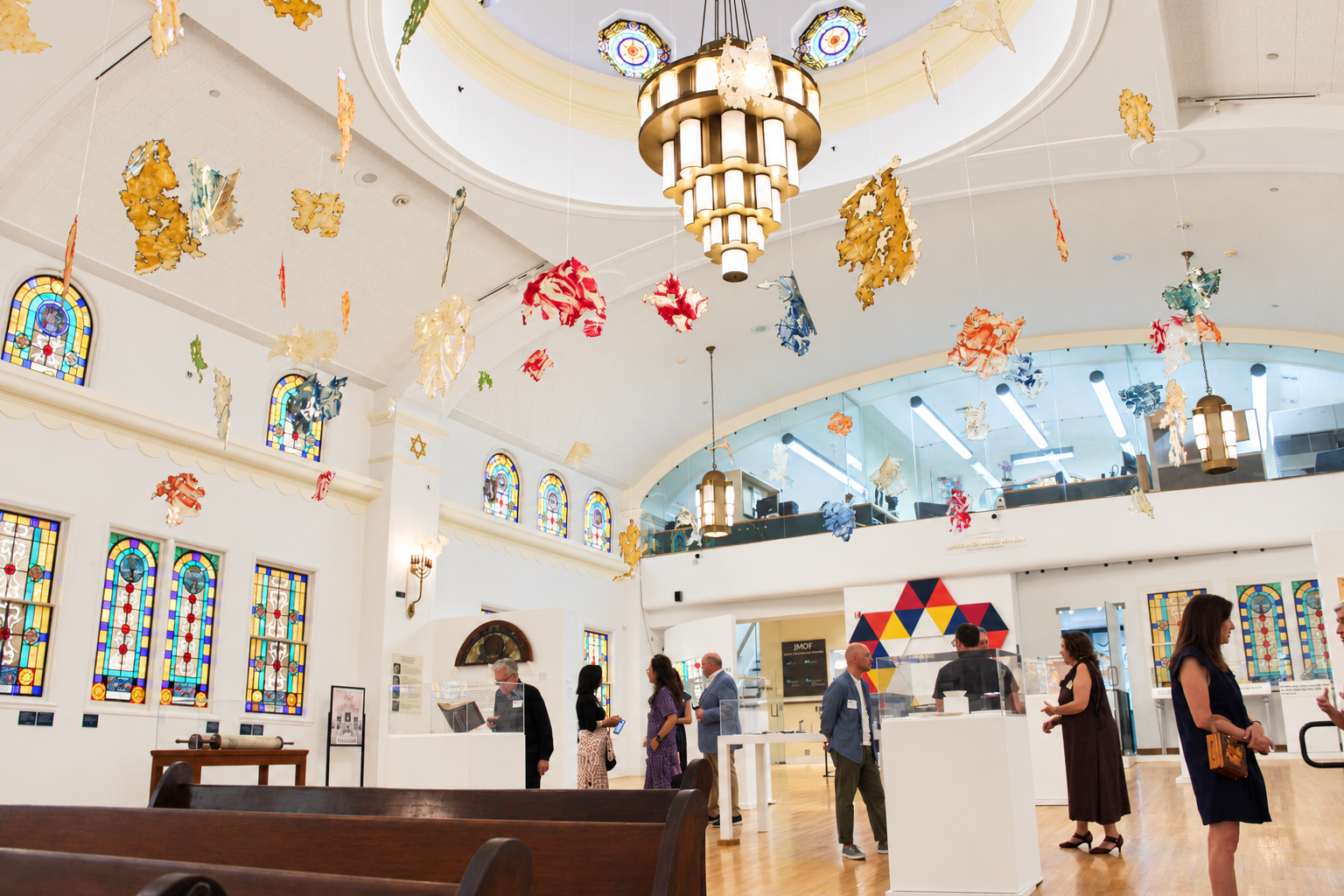 Interior of the Jewish Museum of Florida in 2026