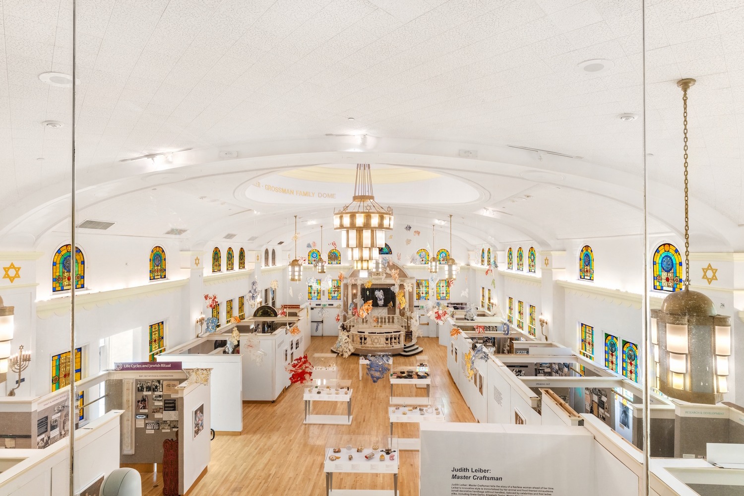 Interior of the Jewish Museum of Florida