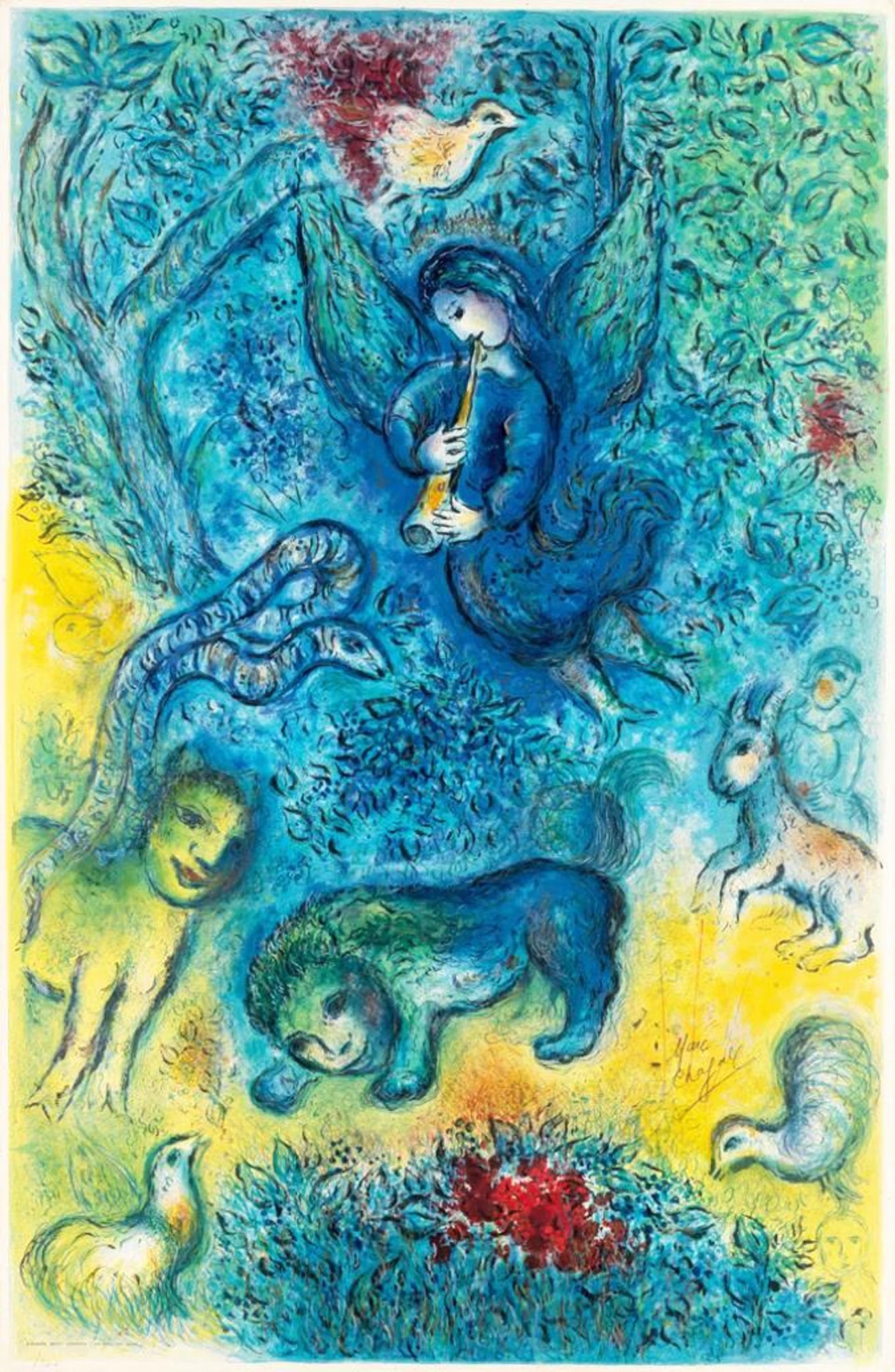 Marc Chagall artwork featured for The Wondering Jew exhibition
